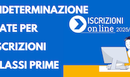 Iscrizioni classi prime A.S. 2025-2026 (21 gennaio-10 febbraio 2025)