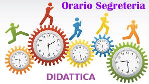 Orari di ricevimento Ufficio DIDATTICA